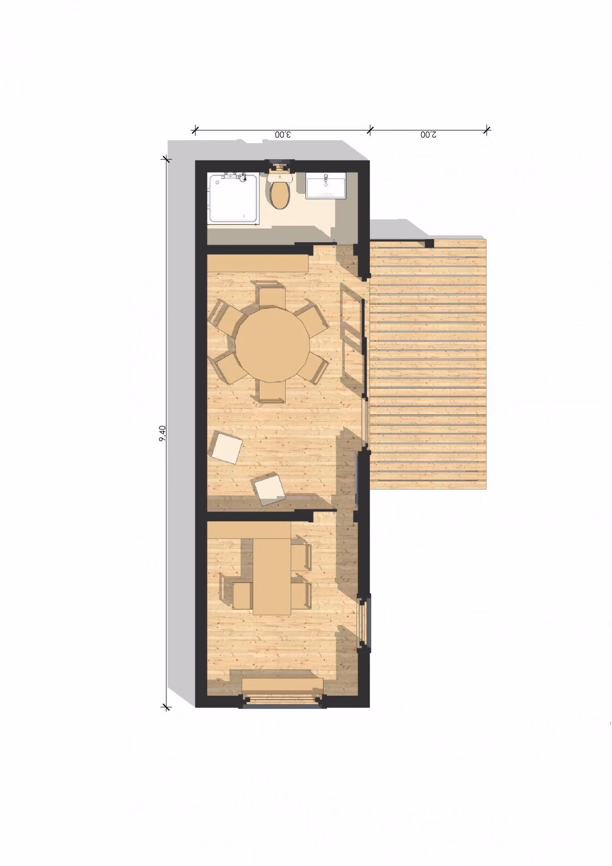 Bureau De Jardin 28M2