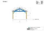 F1 Carport Eco Annecy 2P 4000X5000 Mm