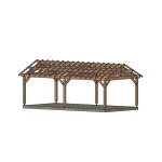Carport Eco Grenoble 2P 4000X8000 Mm