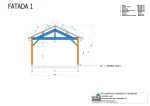 F1 Carport Eco Grenoble 2P 4000X8000 Mm