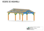 Va Carport Eco Grenoble 2P 4000X8000 Mm