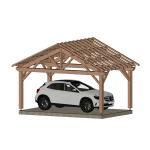 Carport Geneve 2P1V 5500X3500 Mm