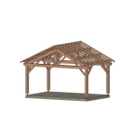 Carport Geneve 2P1V 5500X3500 Mm