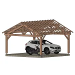 Carport Avoriaz 2P2V 5500X5500 Mm