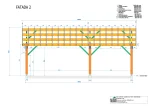 F2 Carport Albertville 2P3V 5500X9000Mm