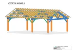 Va Carport Albertville 2P3V 5500X9000Mm