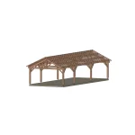 Carport Valmorel 2P5V 5500X14320Mm