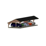 Carport As5V Thonon 5200X14320Mm