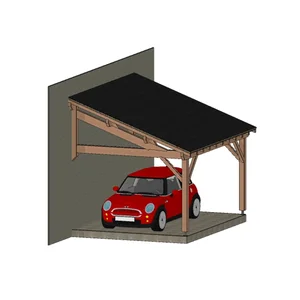 Carport Appentis 1P 3500X4500Mm Nice