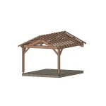Carport Eco Appenti 2P Aix 3500X4500 Mm