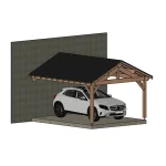 Carport Eco Appentis 2P Antibes 4000X5000 Mm