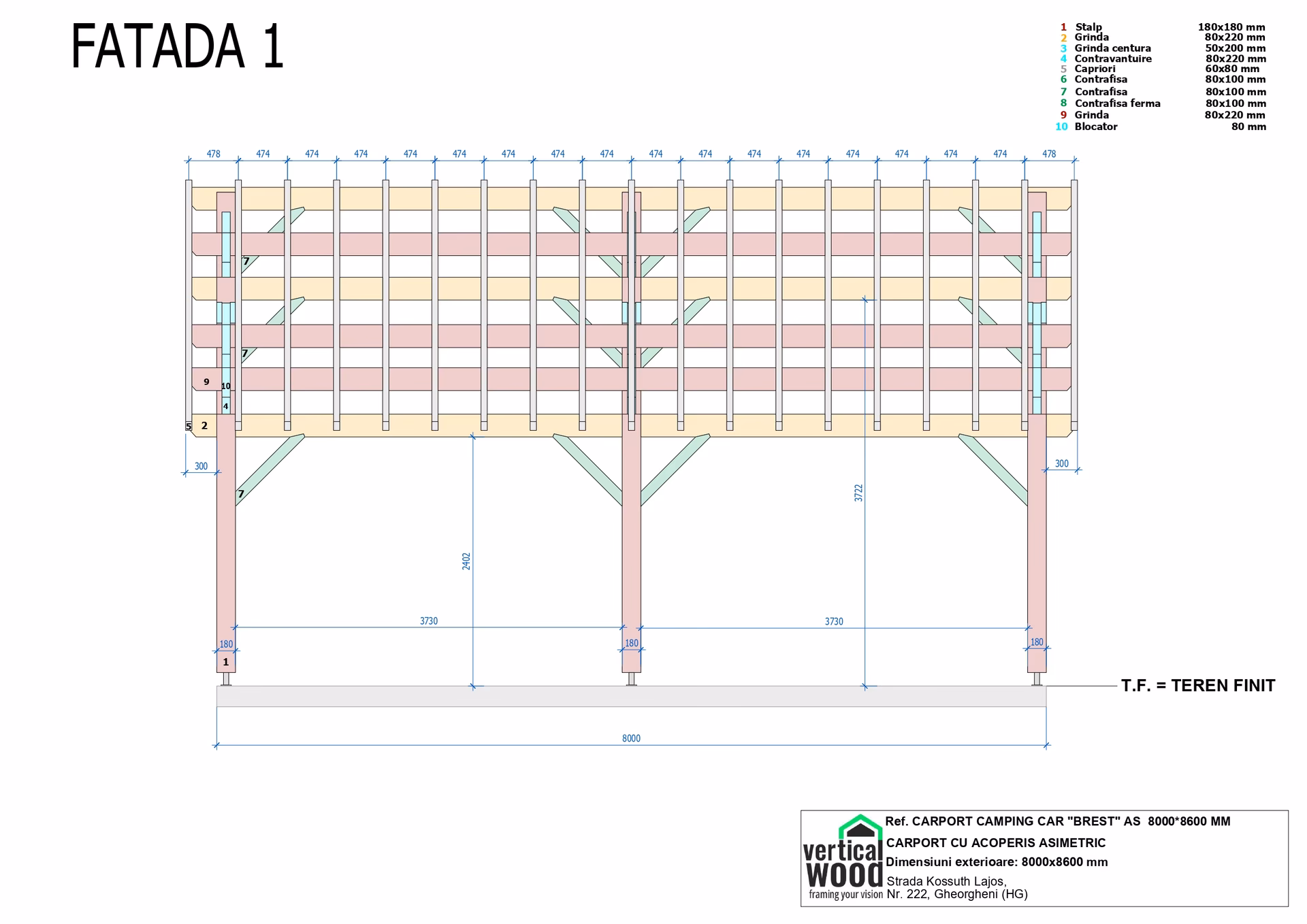 F1 Carport Camping Car Brest As2V 8000X8600Mm Page