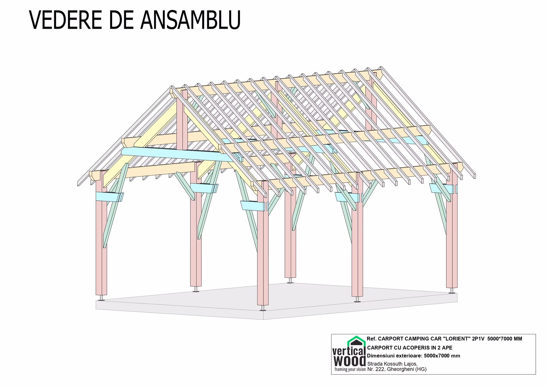 Va Carport Camping Car Lorient 2P1V 5000X7000Mm Deg Page