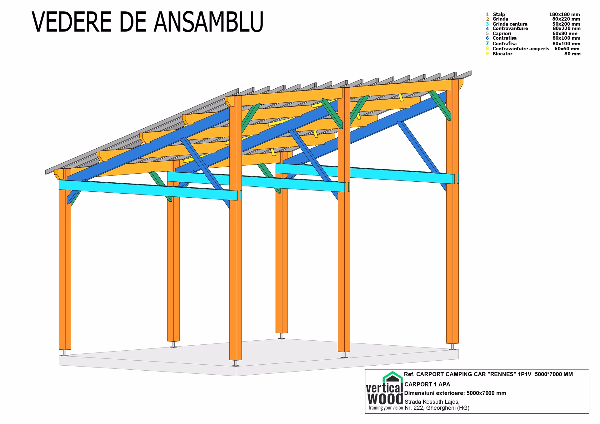 Va Carport Camping Car Rennes 1P1V 5000X7000Mm Page